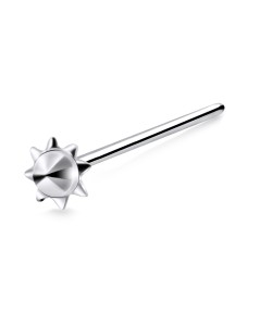 Fan Top Straight Nose Stud NSKA-841